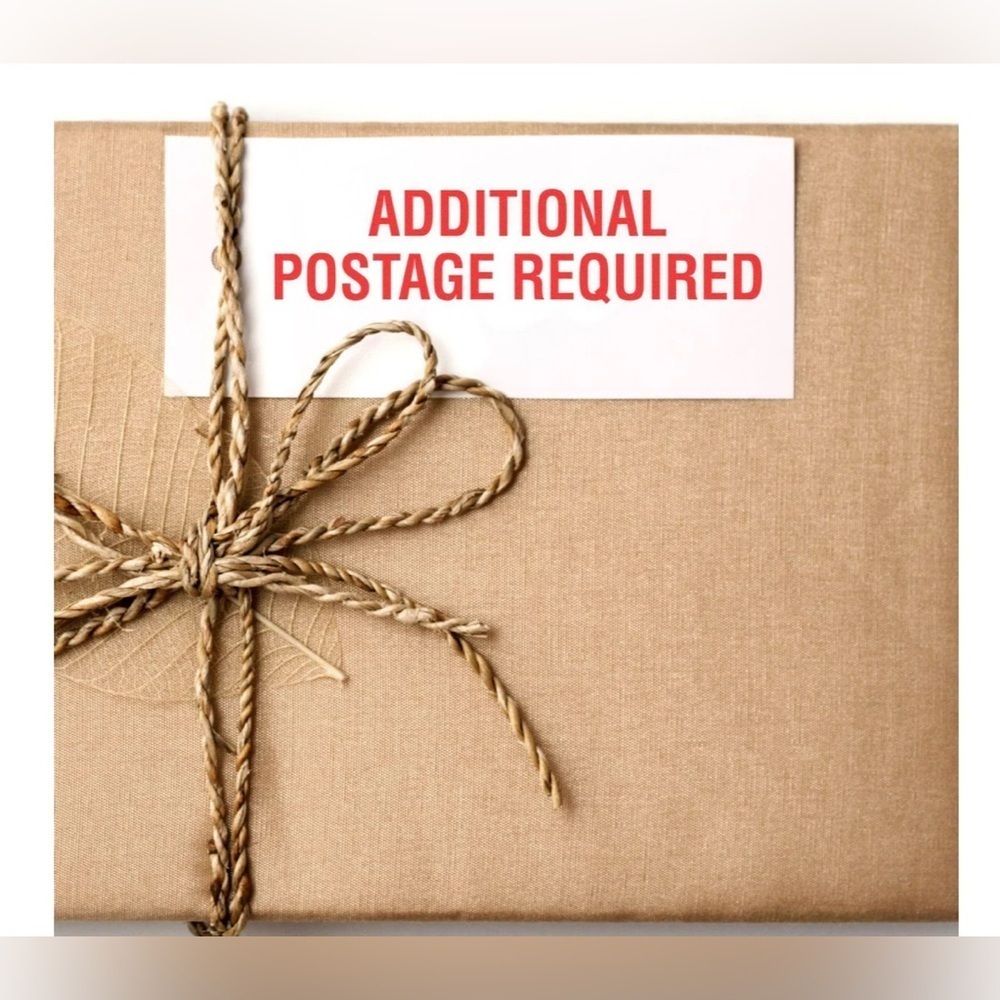 EXTRA SHIPPING LABEL. PURCHASES OF 5 or More ITEMS